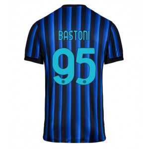 Inter Milan Alessandro Bastoni #95 Jalkapallovaatteet Kotipaita 2025-26 Lyhythihainen